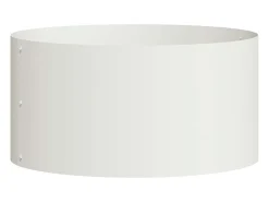 Maceta para Jardín | Jardinera | Macetero Blanco 40 x 40 x 20 cm Acero
