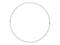 Maceta para Jardín | Jardinera | Macetero Blanco 40 x 40 x 20 cm Acero