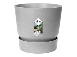 Maceta redonda 40 - Exterior Ø 39 x 36,8 cm - Living hormigón gris