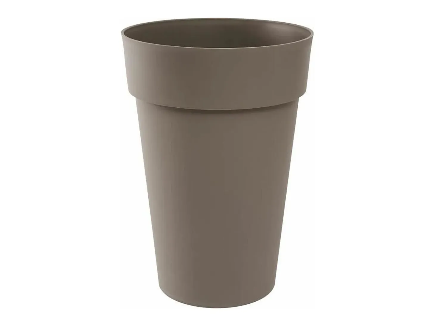 Maceta/jarrón alto Ø 46 x 65 cm - 67 L - Taupe