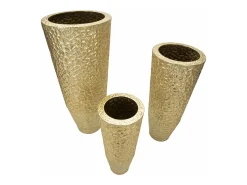 Macetero Glasy Tris Cm Ø50,8X114,9-40X92,7-29,8X70,5