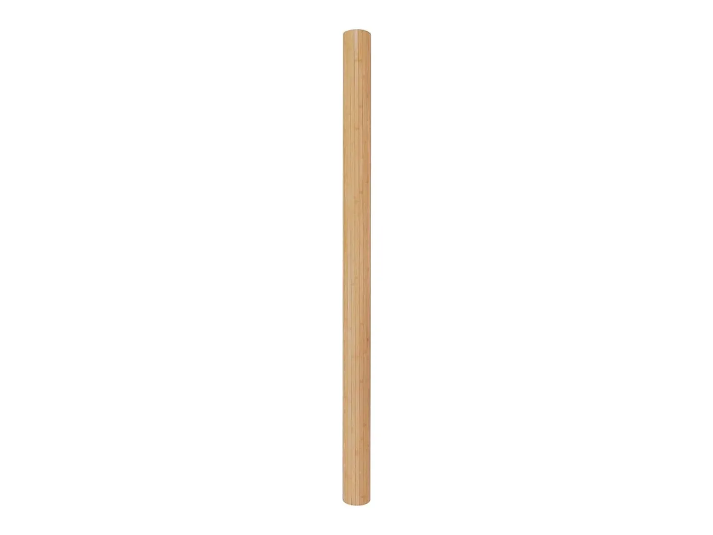 Mampara de bambú 250 x 165 cm Natural