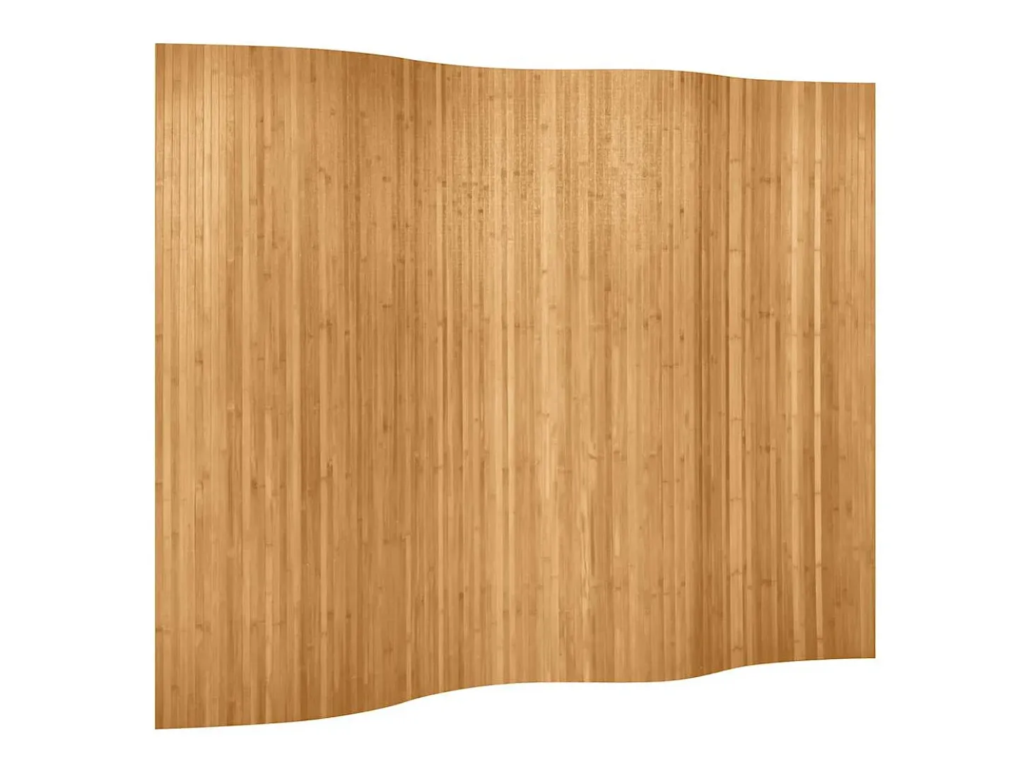 Mampara de bambú natural 250x165 cm