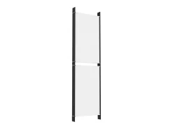Mampara divisoria 6 paneles Tela Blanca 300x180 cm