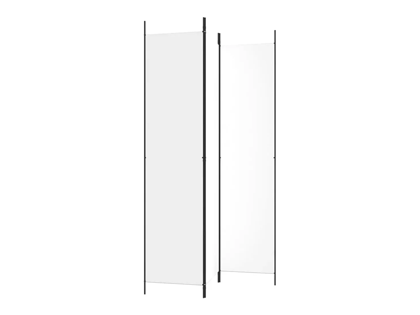 Mampara divisoria de 3 paneles Tela Blanca 150x220 cm
