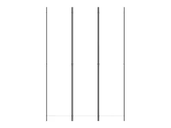 Mampara divisoria de 3 paneles Tela Blanca 150x220 cm