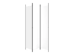 Mampara divisoria de 3 paneles Tela Blanca 150x220 cm