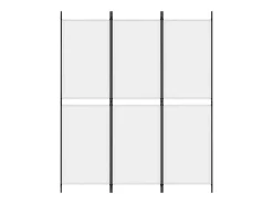 Mampara divisoria de 3 paneles Tela Blanca 150x180 cm