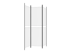Mampara divisoria de 3 paneles Tela Blanca 150x180 cm