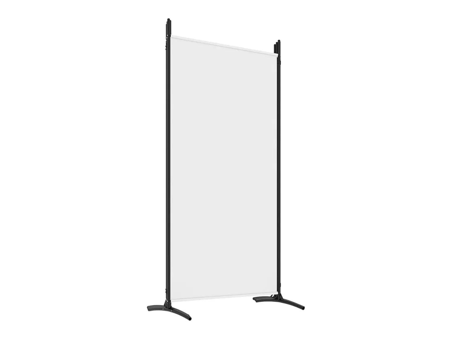 Mampara divisoria de 6 paneles Tela Blanca 520x180 cm