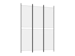 Mampara divisoria de 3 paneles Tela Blanca 150x200 cm