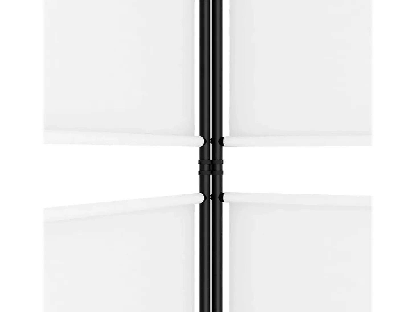 Mampara divisoria de 3 paneles Tela Blanca 150x200 cm