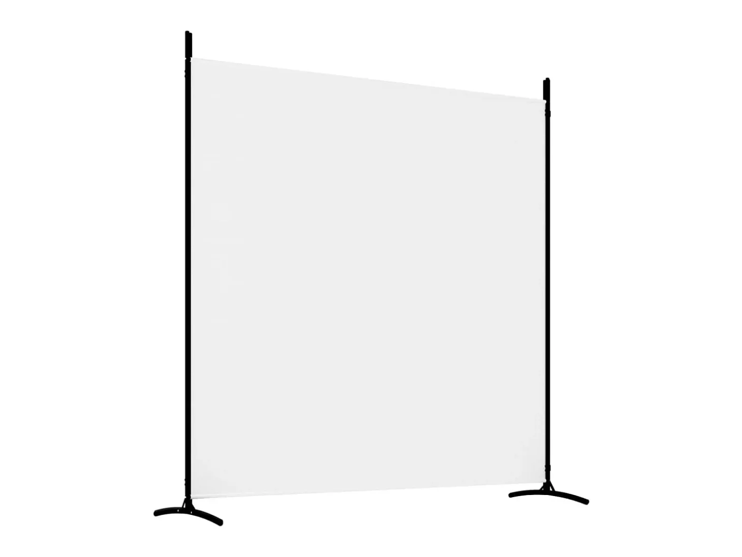 Mampara divisoria de 3 paneles Tela Blanca 525x180 cm