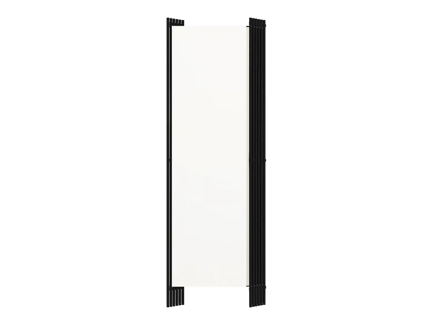 Mampara divisoria de 6 paneles Blanca 300x180 cm