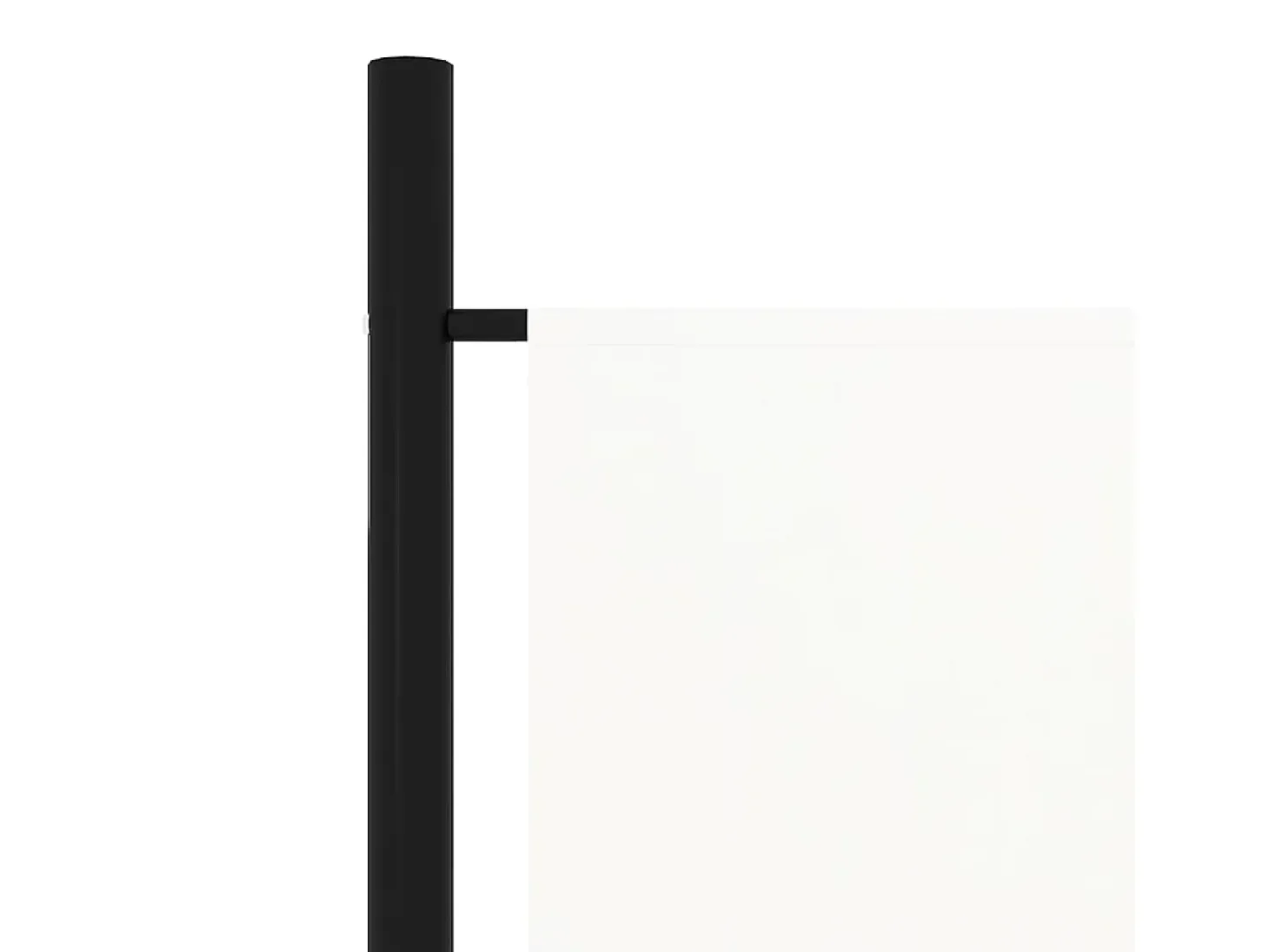 Mampara divisoria de 6 paneles Blanca 300x180 cm