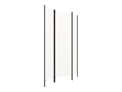 Mampara divisoria de 3 paneles Blanca 150x180 cm