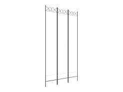 Mampara divisoria de 3 paneles Tela Blanca 120x220 cm