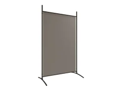 Mampara divisoria de 5 paneles Antracita 433x180 cm Tela