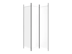 Mampara divisoria de 3 paneles Tela Blanca 150x200 cm