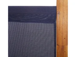 Mampara divisoria de 6 paneles azul oscuro 420x180 cm