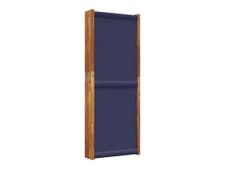 Mampara divisoria de 6 paneles azul oscuro 420x180 cm