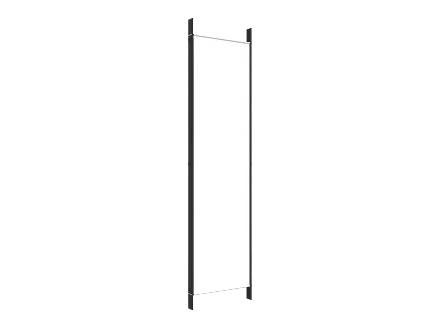 Mampara divisoria de 4 paneles Tela Blanca 200x200 cm