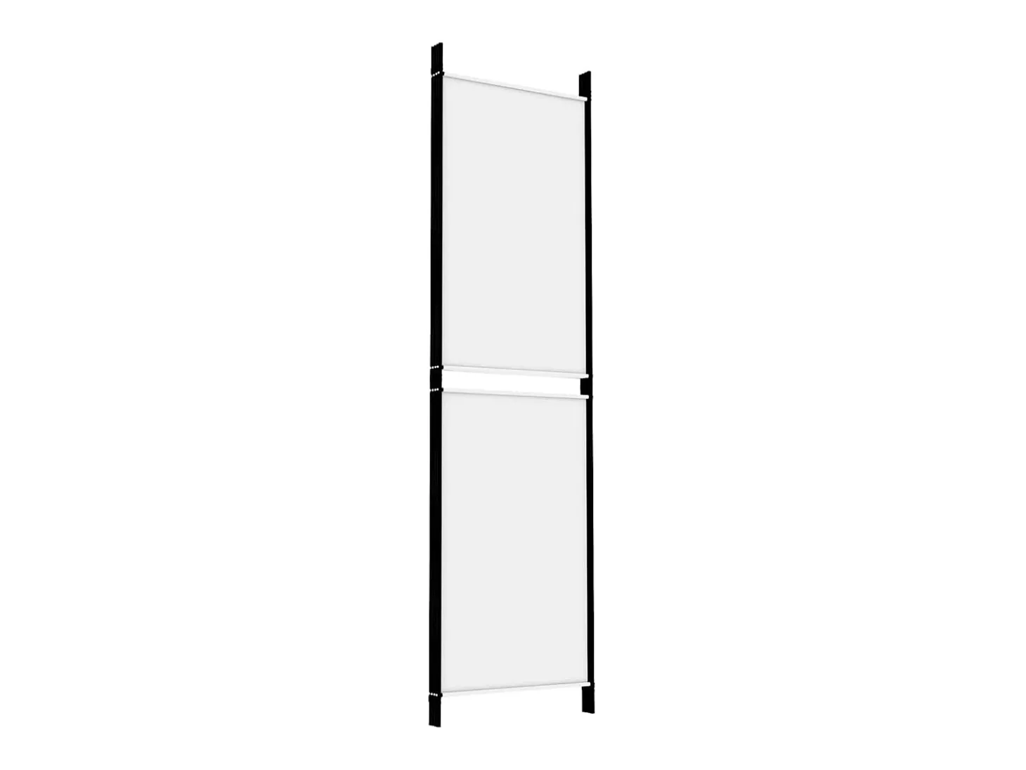 Mampara divisoria de 4 paneles Tela Blanca 200x180 cm