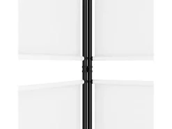 Mampara divisoria de 4 paneles Tela Blanca 200x180 cm