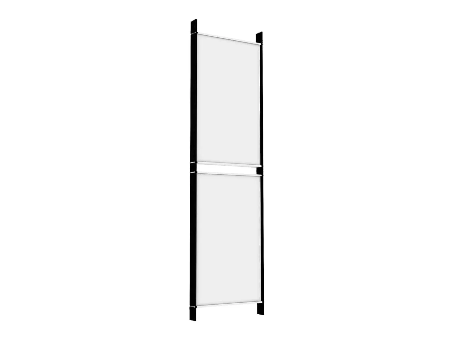 Mampara divisoria de 5 paneles Tela Blanca 250x180 cm