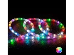 Manguera LED Redonda 220V AC 36 LED/m RGB IP65 Corte 100 cm a Medida RGB 25 m