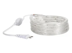 Manguera LED Redonda 220V AC 36 LED/m Blanco Cálido IP65 a Medida Corte cada 100 cm 3 m