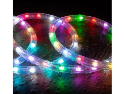 Manguera LED Redonda 220V AC 36 LED/m RGB IP65 Corte 100 cm a Medida RGB 1 m