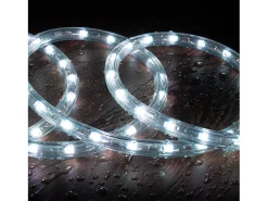 Manguera LED Redonda 220V AC 36 LED/m RGB IP65 Corte 100 cm a Medida RGB 15 m