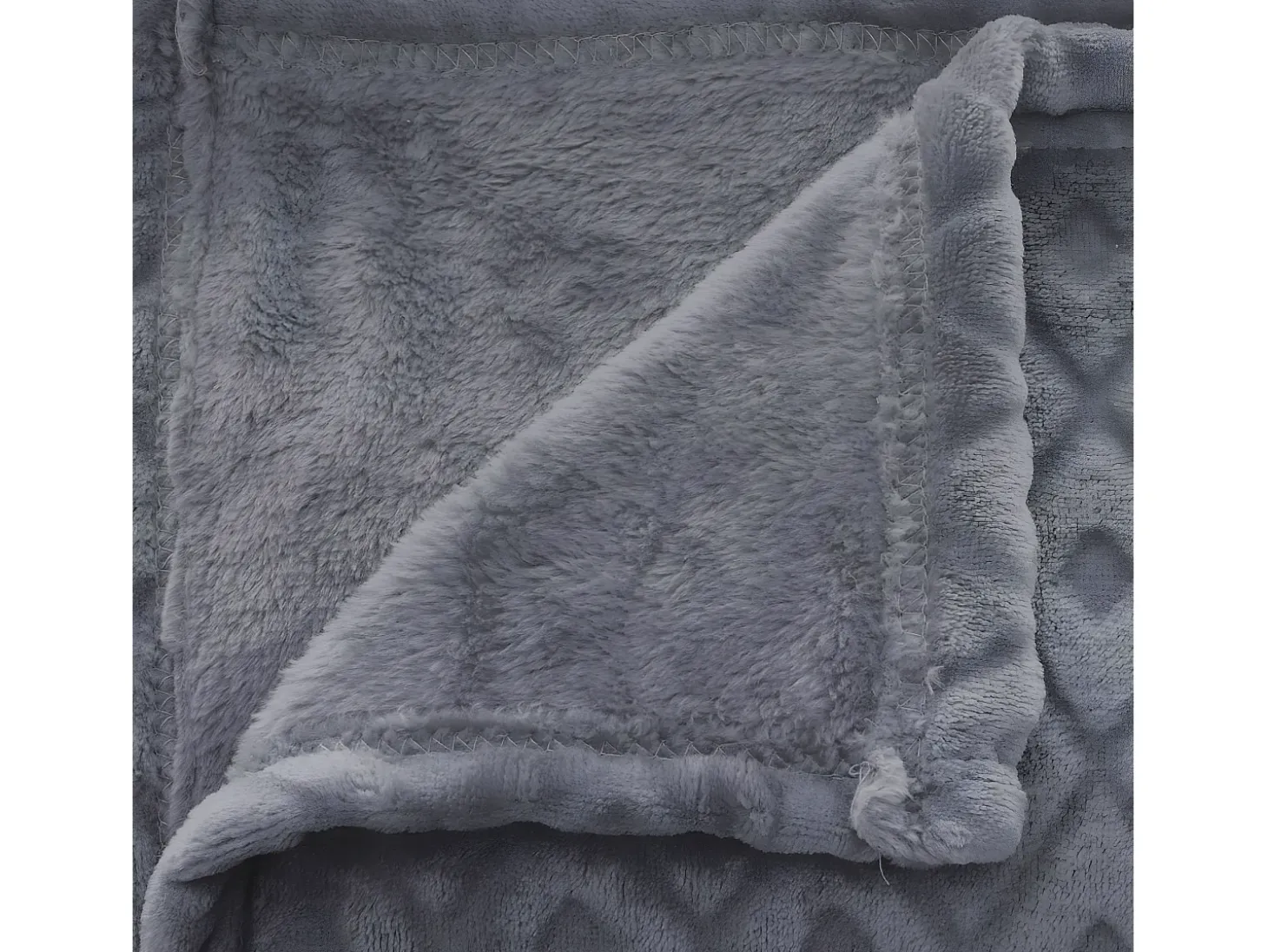 Manta Atmosphera Plaid Winter Rhombus Gris (230 x 180 cm)