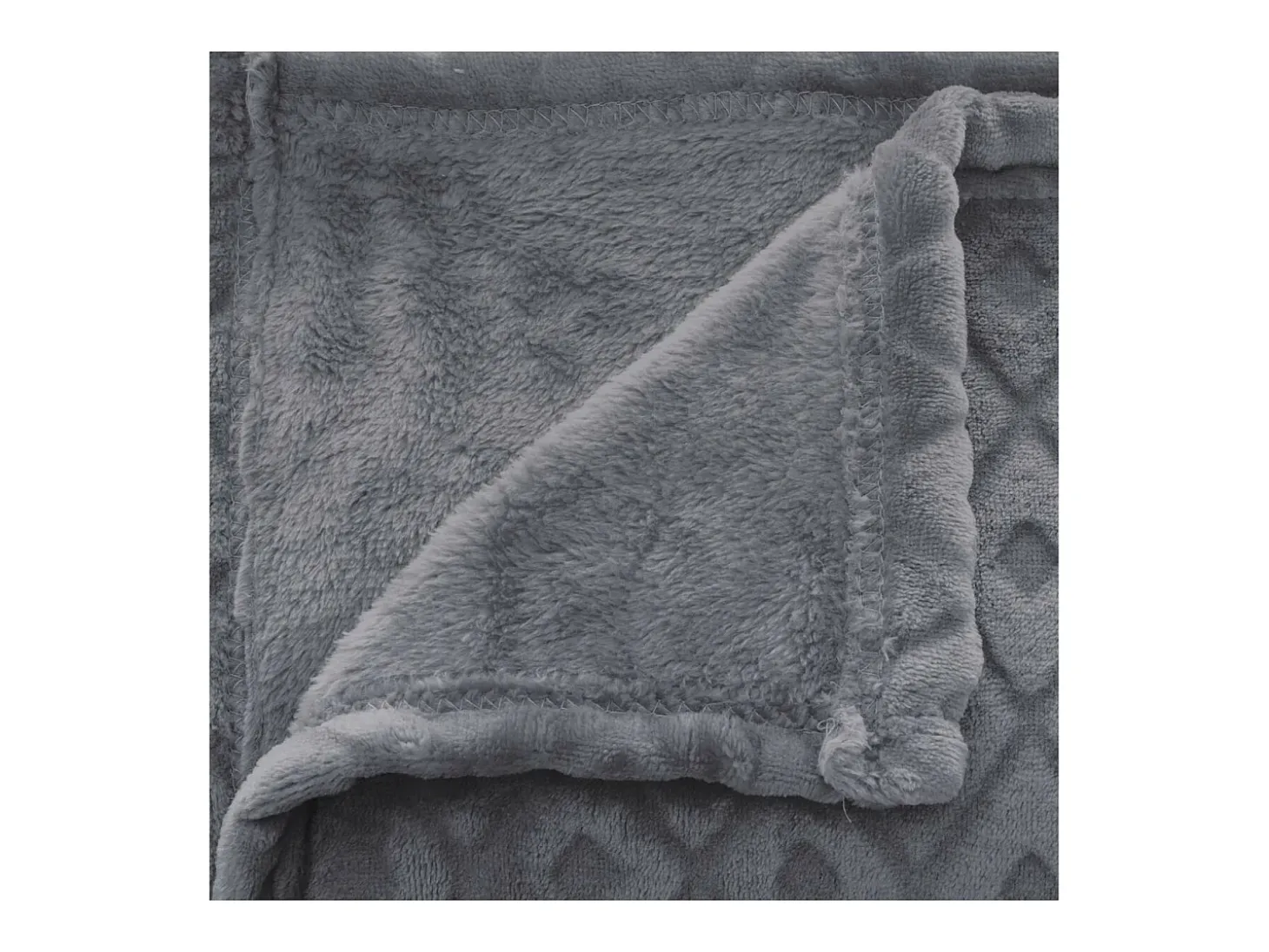 Manta Atmosphera Plaid Winter Rhombus Gris (230 x 180 cm)