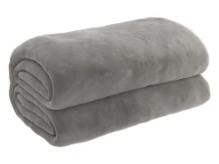 Manta con peso con funda tela gris 138x200 cm 6 kg ES638748
