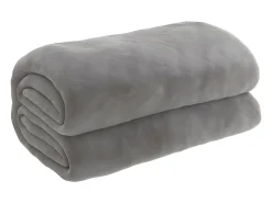 Manta con peso con funda tela gris 200x225 cm 9 kg ES454803