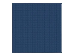 Manta con peso tela azul 200x200 cm 9 kg ES182551