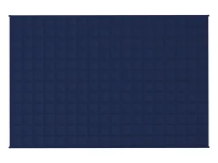 Manta con peso tela azul 122x183 cm 9 kg ES703164