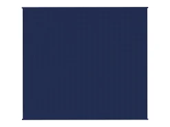 Manta con peso tela azul 200x225 cm 13 kg ES176090