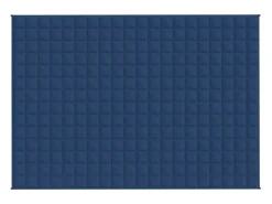 Manta con peso tela azul 140x200 cm 10 kg ES749636