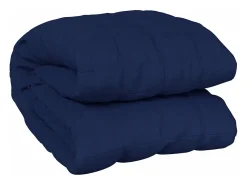 Manta con peso tela azul 220x235 cm 11 kg ES396398
