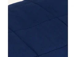 Manta con peso tela azul 220x235 cm 11 kg ES396398