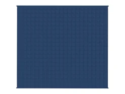 Manta con peso tela azul 200x225 cm 13 kg ES780173