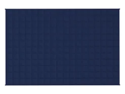 Manta con peso tela azul 122x183 cm 5 kg ES922341