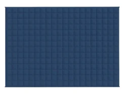 Manta con peso tela azul 137x200 cm 6 kg ES874282