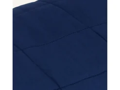 Manta con peso tela azul 137x200 cm 10 kg ES468751