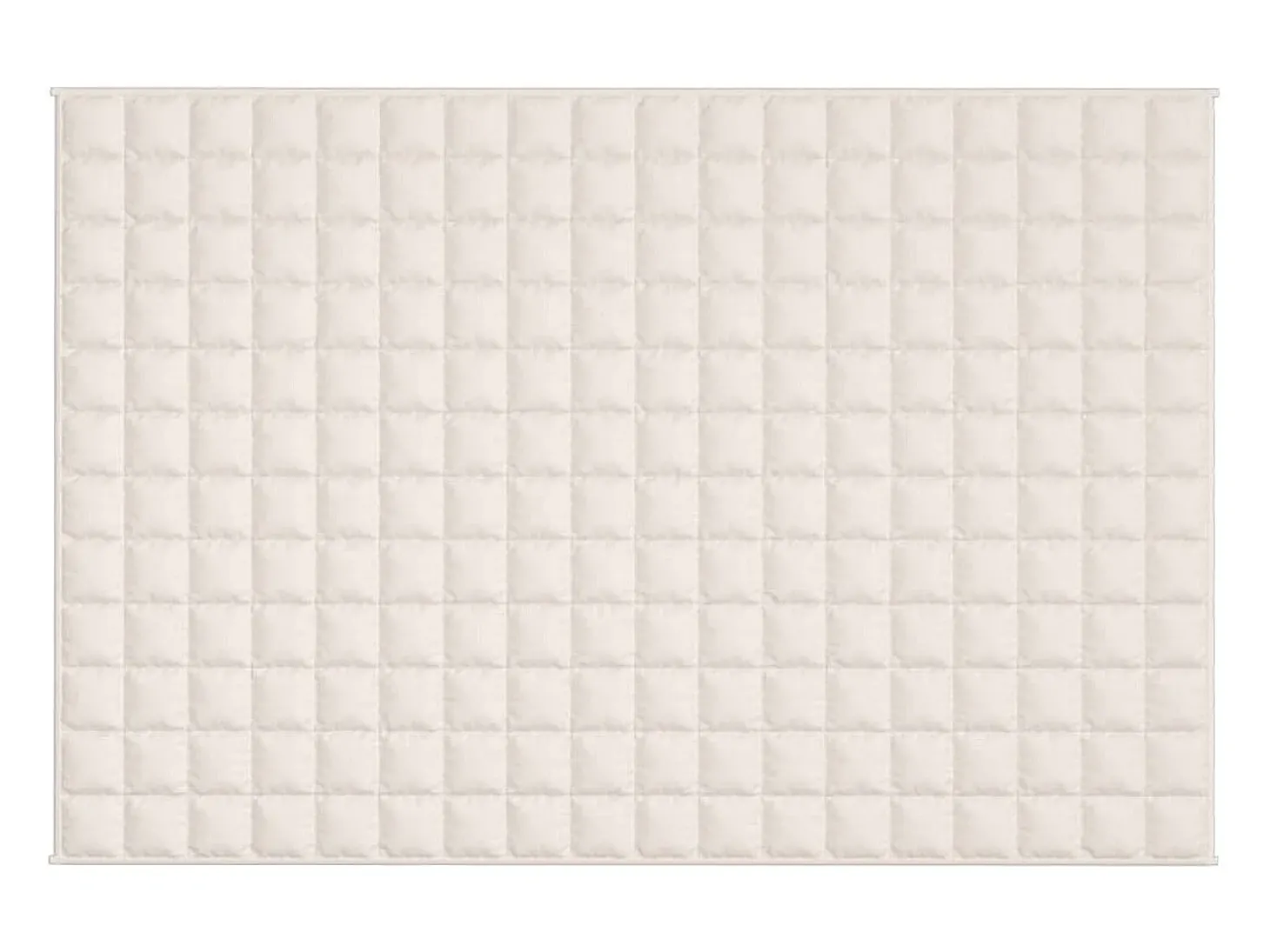 Manta con peso tela color crema claro 122x183 cm 9 kg ES689588