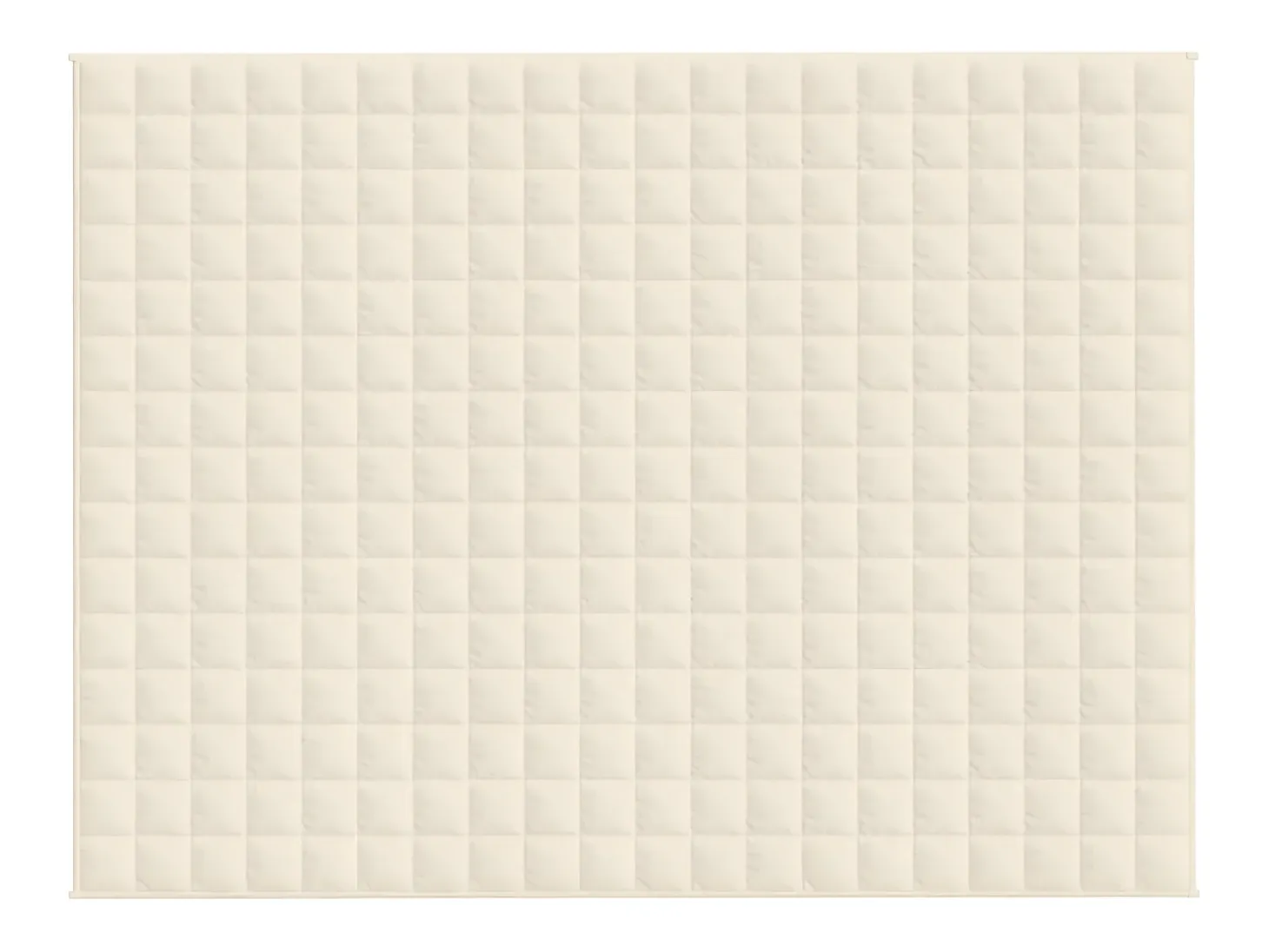 Manta con peso tela color crema claro 152x203 cm 11 kg ES539997