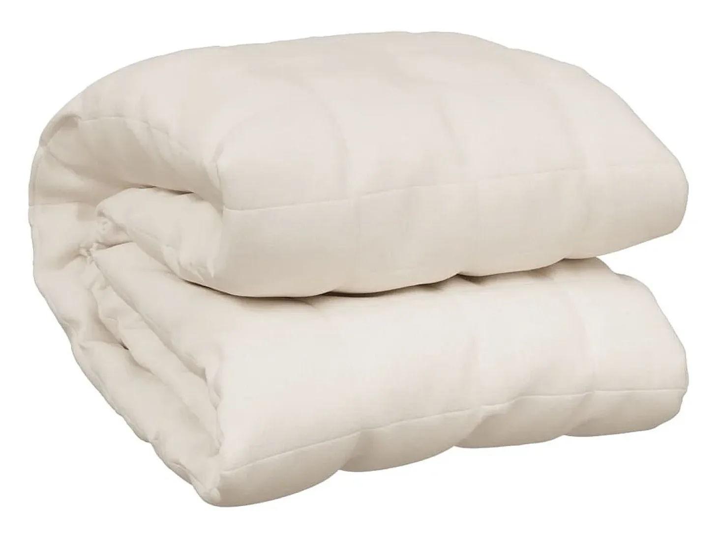 Manta con peso tela color crema claro 235x290 cm 11 kg ES412474